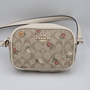 Coach Mini Jamie Camera Bag In Nostalgic Ditsy Print
